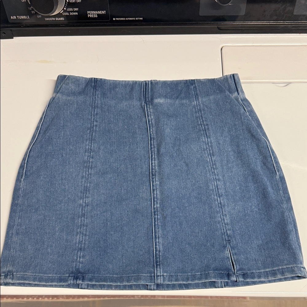 Denim Mini Skirt